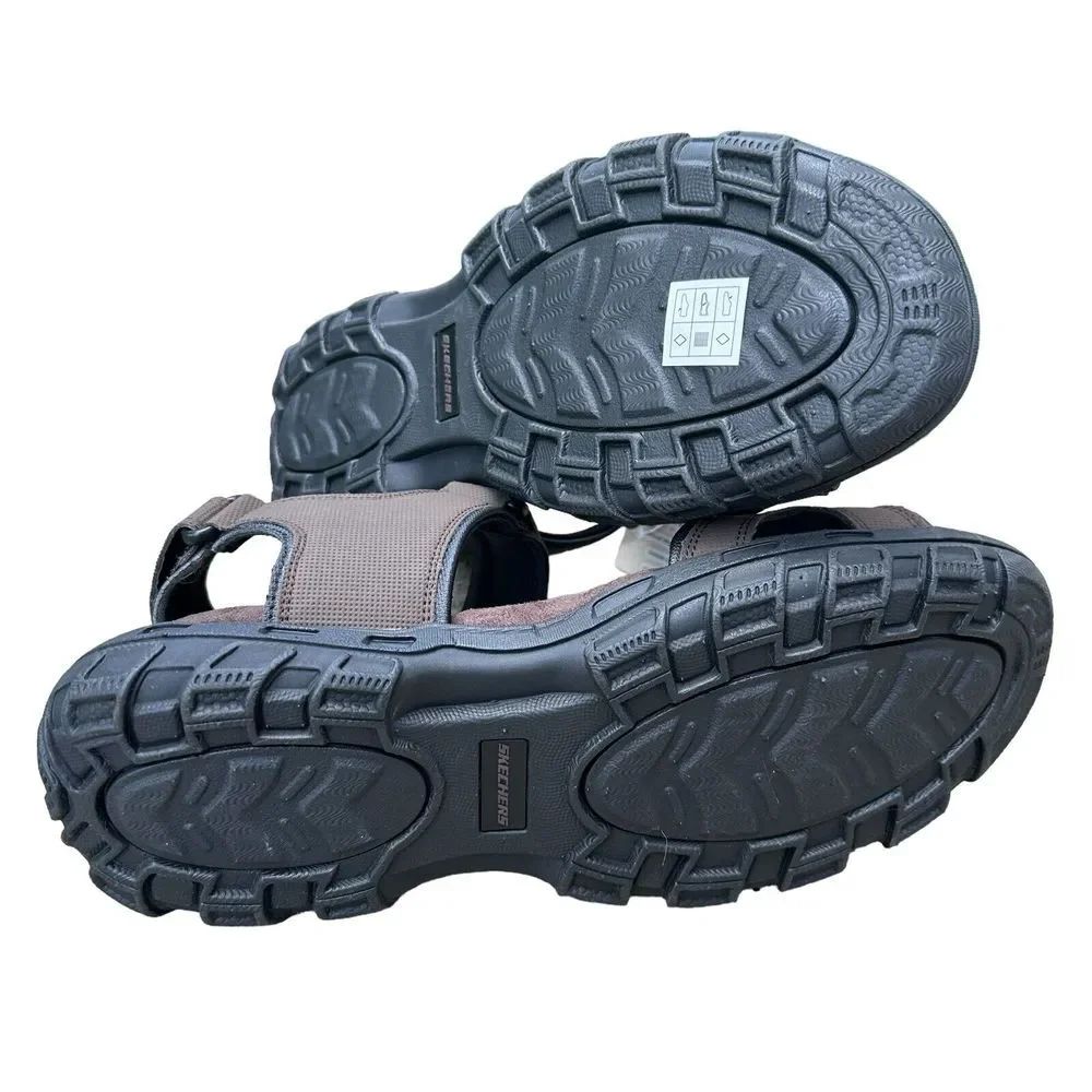Skechers Men's Size 13 Louden Relaxed Fit Sport Sandals Memory Foam Straps 64487